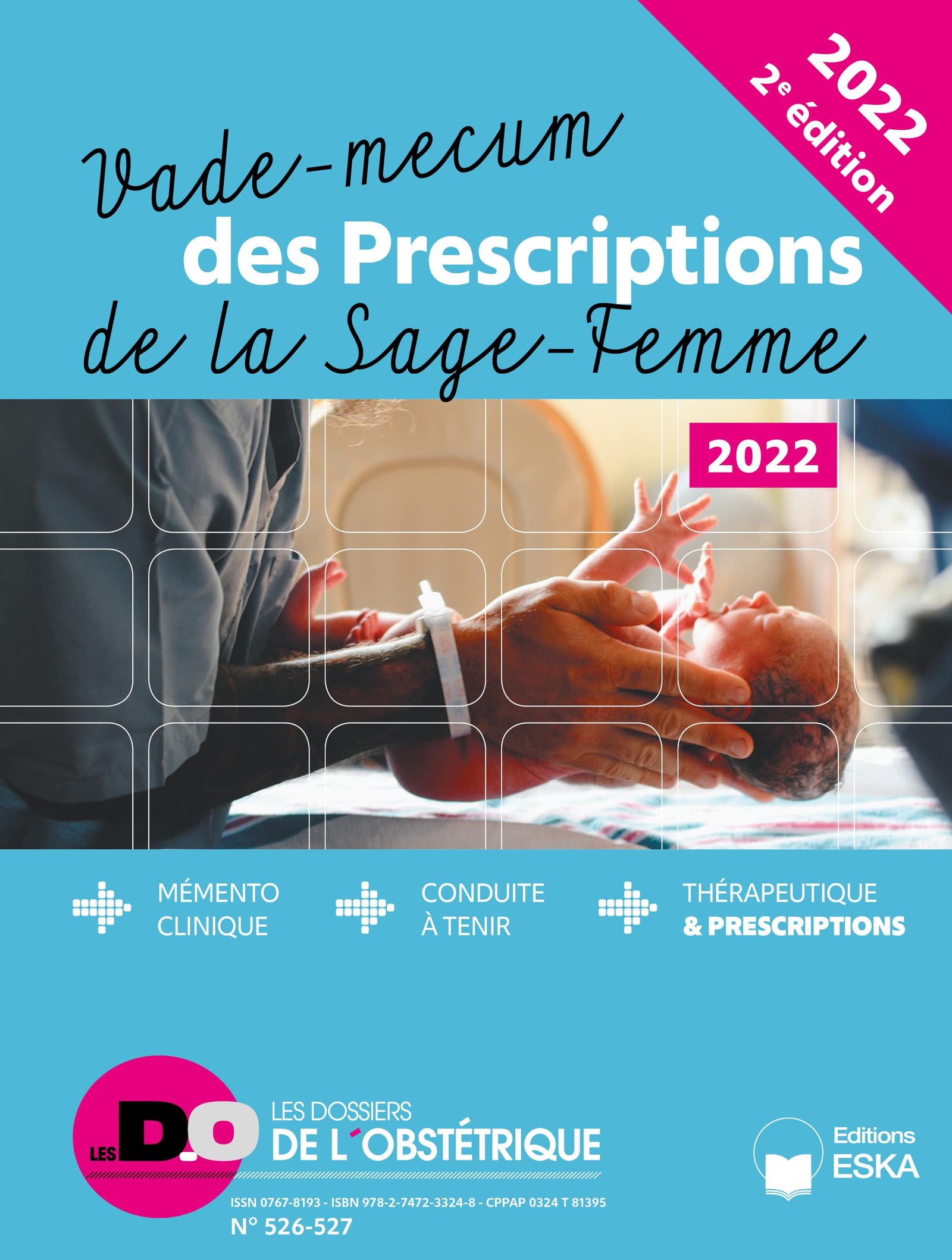 Couverture du Vademecum de la sage-femme 2e édition